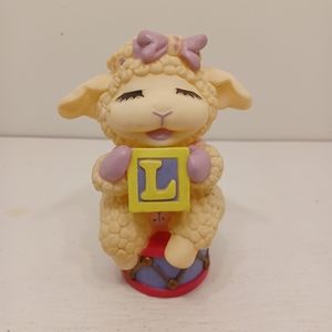 Vintage vinyl bank. Complete.